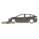 Car-Shapes keychains Tesla Model X stainless steel keychain | race-shop.si