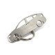 Car-Shapes keychains Tesla Model X stainless steel keychain | race-shop.si