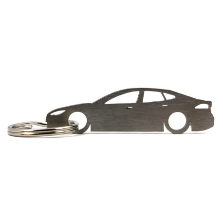 Car-Shapes keychains Tesla Model S stainless steel keychain | race-shop.si