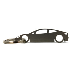 Tesla Roadster 2018 stainless steel keychain
