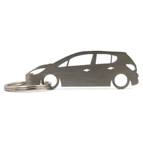 Car-Shapes keychains Opel Corsa E 5d stainless steel keychain | race-shop.si