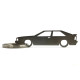 Car-Shapes keychains Audi Quattro stainless steel keychain | race-shop.si