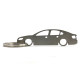 Car-Shapes keychains Skoda Octavia MK3 limousine stainless steel keychain | race-shop.si
