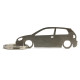 Car-Shapes keychains VW Volkswagen Polo 9N3 3d stainless steel keychain | race-shop.si