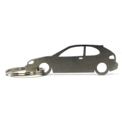 Daewoo Lanos 3d stainless steel keychain