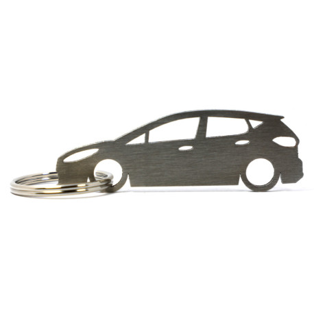 Car-Shapes keychains Ford Fiesta MK8 5d stainless steel keychain | race-shop.si