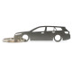 Car-Shapes keychains Honda Accord 8gen kombi stainless steel keychain | race-shop.si