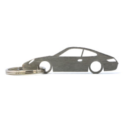 Porsche 911 997 stainless steel keychain