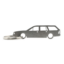 VW Volkswagen Passat B2 wagon stainless steel keychain