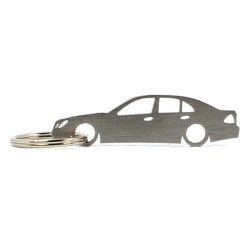 Mercedes W211 sedan stainless steel keychain