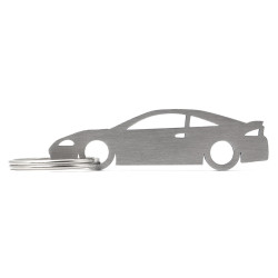 Mitsubishi Eclipse GSX stainless steel keychain