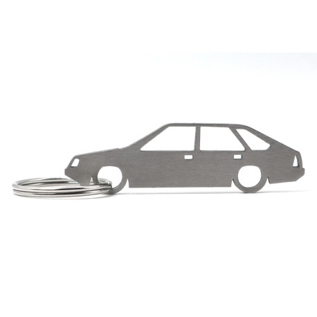 Car-Shapes keychains FSO Polonez Caro stainless steel keychain | race-shop.si