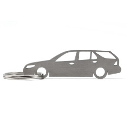 Saab 95 9-5 wagon stainless steel keychain