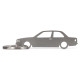Car-Shapes keychains BMW 3 series E30 coupe stainless steel keychain | race-shop.si