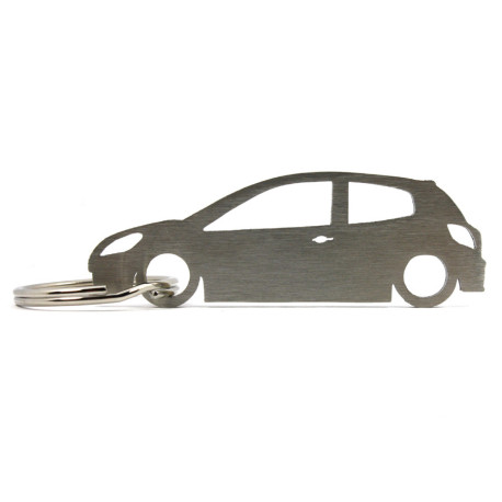 Car-Shapes keychains Renault Clio 3gen 3d stainless steel keychain | race-shop.si
