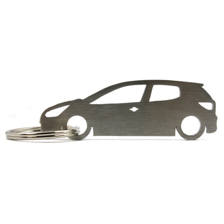 Car-Shapes keychains Renault Clio 4gen 3d stainless steel keychain | race-shop.si