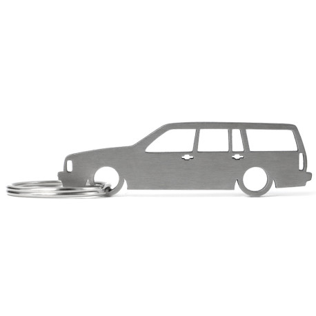 Car-Shapes keychains Volvo 740 kombi stainless steel keychain | race-shop.si