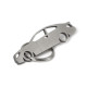 Car-Shapes keychains Mercedes C W204 coupe stainless steel keychain | race-shop.si