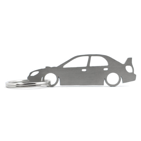 Car-Shapes keychains Subaru Impreza WRX STI GD hawkeye stainless steel keychain | race-shop.si
