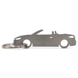 Audi TT 8S cabrio stainless steel keychain