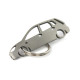 Car-Shapes keychains Ford Fiesta MK6 5d stainless steel keychain | race-shop.si