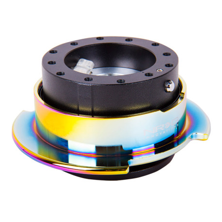 Univerzalna pesta volana s hitrim sproščanjem NRG GEN 2.5 quick release, black/NEO chrome | race-shop.si