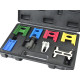Timing locking tools 8pcs timing locking tool set for OPEL, SAAB, ROVER, VW, AUDI, SEAT, SKODA, CITROEN, FIAT, PEUGEOT, RENAULT | race-shop.si