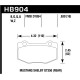 Zavorne ploščice HAWK performance Hawk Brake Pad DTC-60 HB904G.630 | race-shop.si