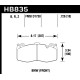 Zavorne ploščice HAWK performance Hawk Brake Pad HPS 5.0 HB835B.726 | race-shop.si