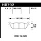 Zavorne ploščice HAWK performance Hawk Brake Pad HPS 5.0 HB792B.676 | race-shop.si