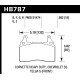 Zavorne ploščice HAWK performance Hawk Brake Pad Performance Ceramic HB787Z.582 | race-shop.si
