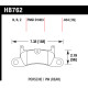 Zavorne ploščice HAWK performance Hawk Brake Pad Performance Ceramic HB762Z.634 | race-shop.si