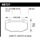 Zavorne ploščice HAWK performance Hawk Brake Pad Performance Ceramic HB727Z.592 | race-shop.si