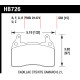 Zavorne ploščice HAWK performance Hawk Brake Pad Performance Ceramic HB726Z.582 | race-shop.si