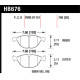 Zavorne ploščice HAWK performance Hawk Brake Pad Performance Ceramic HB676Z.780 | race-shop.si