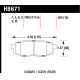 Zavorne ploščice HAWK performance Hawk Brake Pad DTC-60 (16 mm) HB671G.628 | race-shop.si