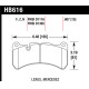 Zavorne ploščice HAWK performance Hawk Brake Pad Performance Ceramic HB616Z.607 | race-shop.si