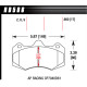 Zavorne ploščice HAWK performance Hawk Brake Pad HP Plus HB586N.660 | race-shop.si