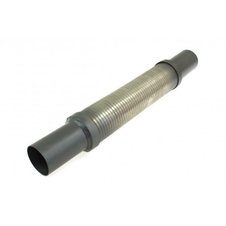 Exhaust flex pipe (SS409 segmental) Exhaust flex pipe 76x455mm, stainless | race-shop.si