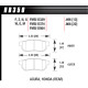 Zavorne ploščice HAWK performance Hawk Brake Pad DTC-30 (13 mm) HB350W.496 | race-shop.si