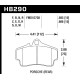 Zavorne ploščice HAWK performance Hawk Brake Pad HPS 5.0 HB290B.606 | race-shop.si