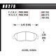 Zavorne ploščice HAWK performance Hawk Brake Pad ER-1 HB275D.620 | race-shop.si