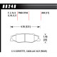 Zavorne ploščice HAWK performance Hawk Brake Pad DTC-70 (17 mm) HB248U.650 | race-shop.si