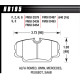 Zavorne ploščice HAWK performance Hawk Brake Pad HPS HB195F.640 | race-shop.si