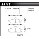 Zavorne ploščice HAWK performance Hawk Brake Pad HP Plus HB173N.570 | race-shop.si