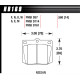 Zavorne ploščice HAWK performance Hawk Brake Pad DTC-70 (14 mm) HB169U.560 | race-shop.si
