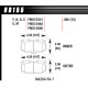 Zavorne ploščice HAWK performance Hawk Brake Pad HPS 5.0 HB155B.580 | race-shop.si