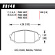 Zavorne ploščice HAWK performance Hawk Brake Pad DTC-50 HB148V.560 | race-shop.si