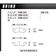 Zavorne ploščice HAWK performance Hawk Brake Pad DTC-70 (15 mm) HB103U.590 | race-shop.si