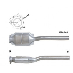 Magnaflow Catalytic Converter for AUDI SEAT SKODA VOLKSWAGEN